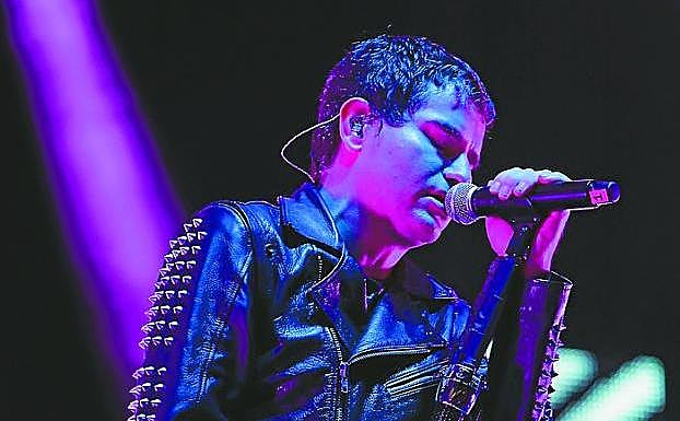 Marc Gili, durante su concierto. 