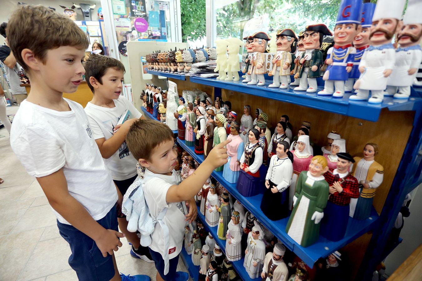 Fotos: La pasión de los txikis por los gigantes