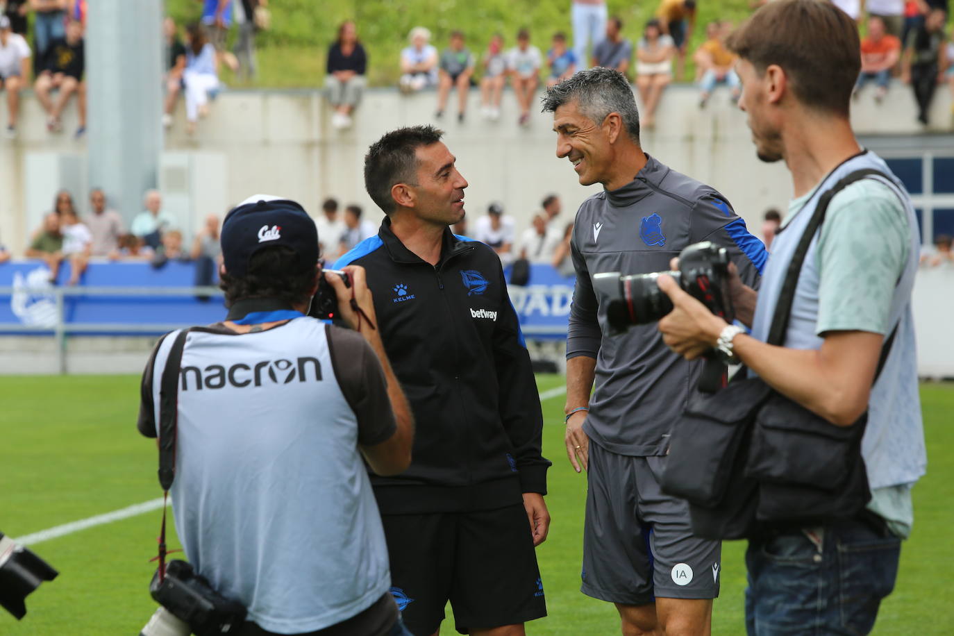 Fotos: Las imágenes del amistoso de prestemporada Real Sociedad-Alavés
