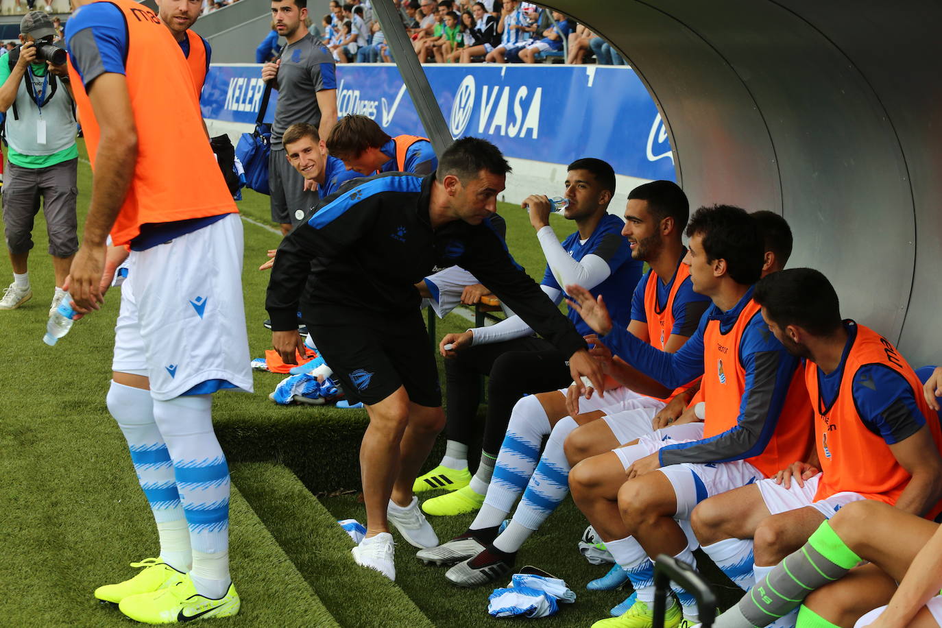 Fotos: Las imágenes del amistoso de prestemporada Real Sociedad-Alavés