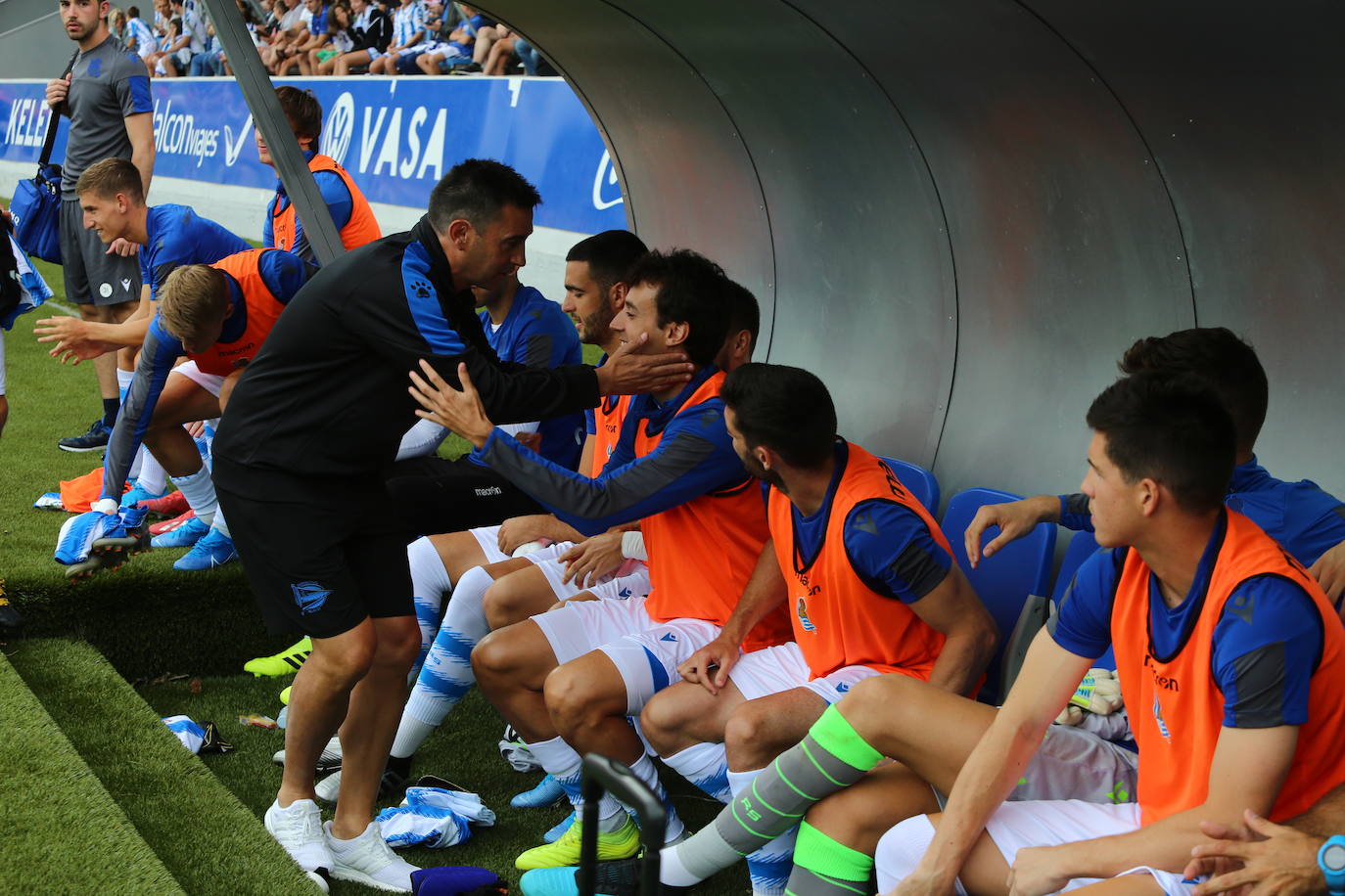 Fotos: Las imágenes del amistoso de prestemporada Real Sociedad-Alavés