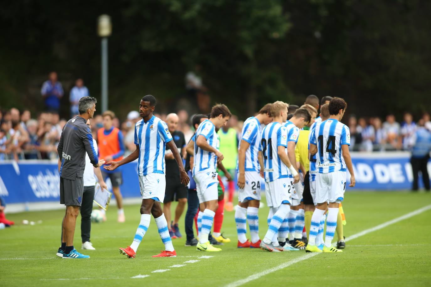 Fotos: Las imágenes del amistoso de prestemporada Real Sociedad-Alavés
