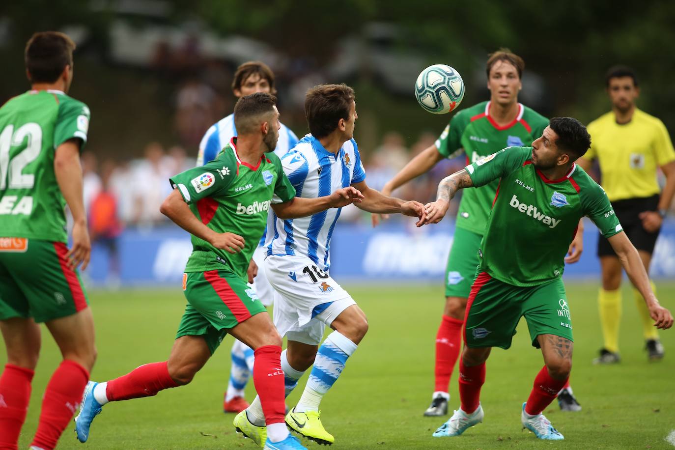 Fotos: Las imágenes del amistoso de prestemporada Real Sociedad-Alavés
