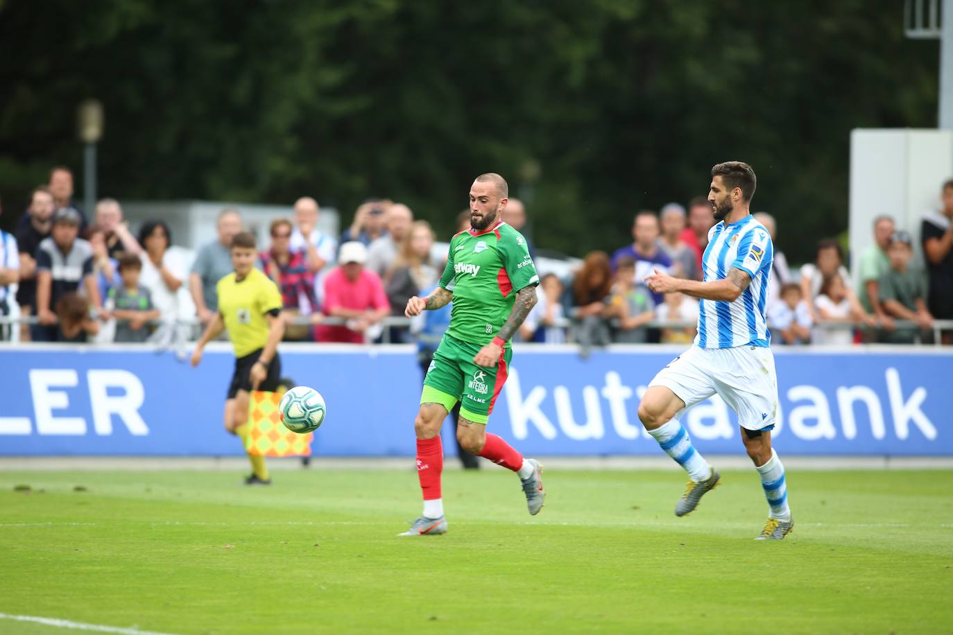 Fotos: Las imágenes del amistoso de prestemporada Real Sociedad-Alavés