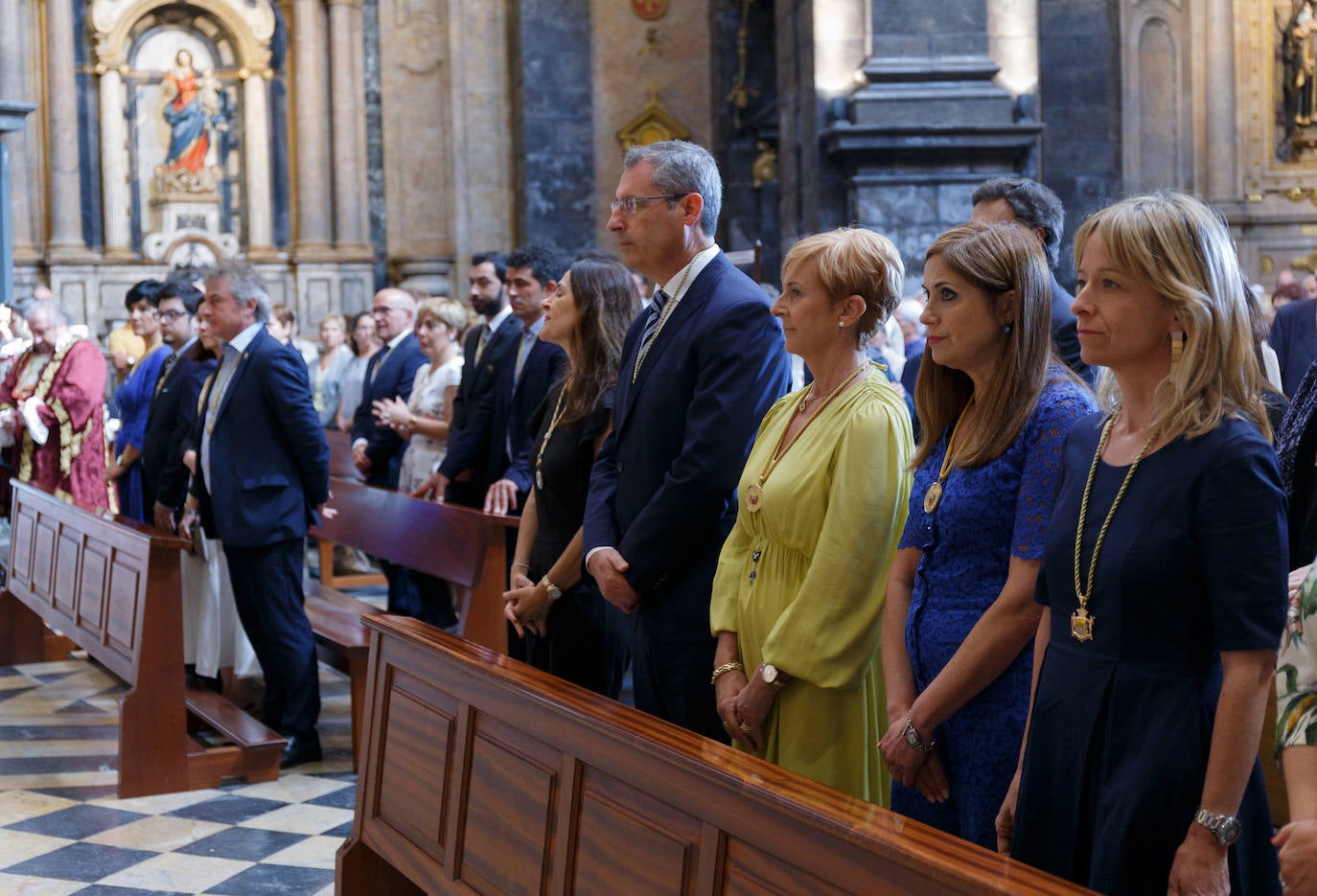 Fotos: Procesión de autoridades en Azpeitia