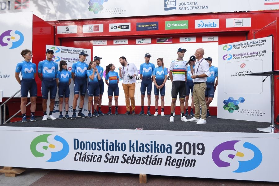 Las estrellas del pelotón mundial ya se encuentran en San Sebastián preparando la carrera del sábado. 