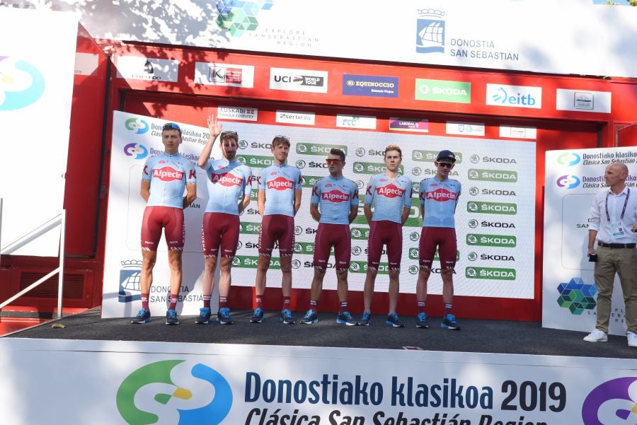 Las estrellas del pelotón mundial ya se encuentran en San Sebastián preparando la carrera del sábado. 
