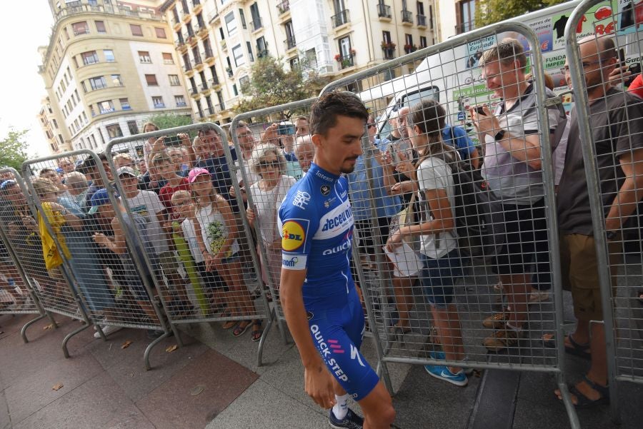 Las estrellas del pelotón mundial ya se encuentran en San Sebastián preparando la carrera del sábado. 
