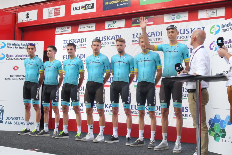 Las estrellas del pelotón mundial ya se encuentran en San Sebastián preparando la carrera del sábado. 