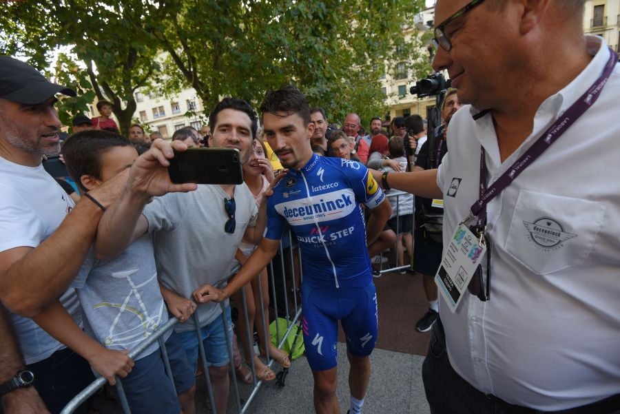 Las estrellas del pelotón mundial ya se encuentran en San Sebastián preparando la carrera del sábado. 