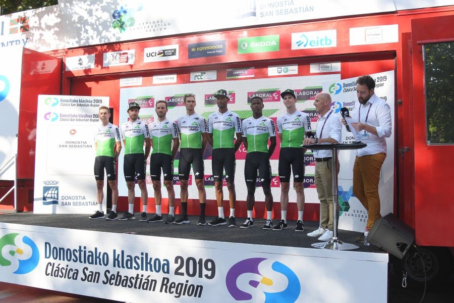 Las estrellas del pelotón mundial ya se encuentran en San Sebastián preparando la carrera del sábado. 