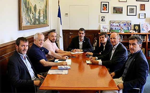 La reunión de la Comisión de Coordinación.