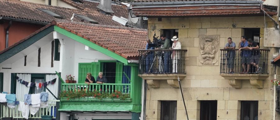 Fotos: Donibane, plató de cine