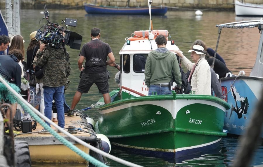 Fotos: Donibane, plató de cine