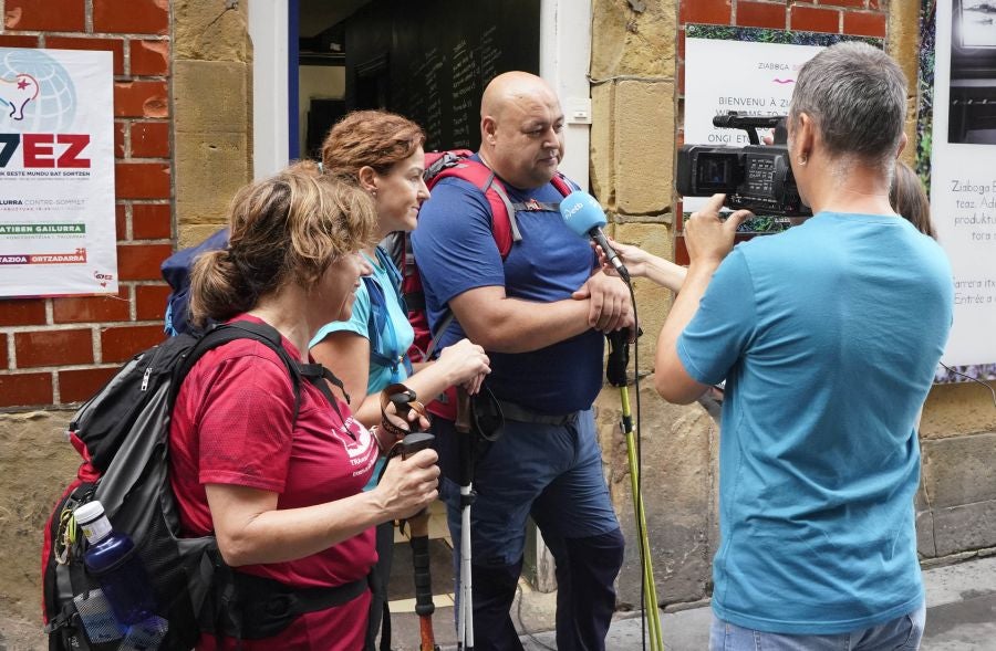 Fotos: Donibane, plató de cine