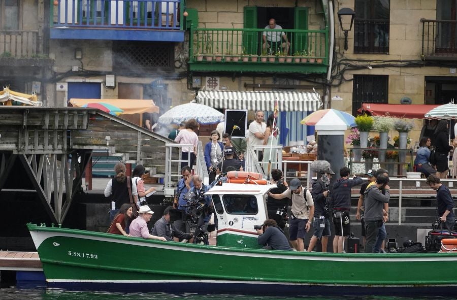 Fotos: Donibane, plató de cine