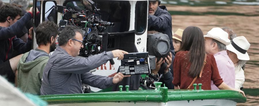 Fotos: Donibane, plató de cine