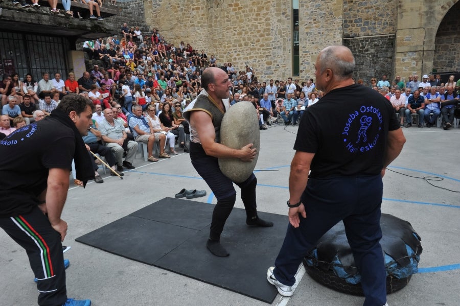 El zarauztarra logra su quinta victoria en la Trinidad con 15 alzadas. Los dos primeros de la pasada edición, Urra y Kortaberri, cerraron esta vez la clasificación.