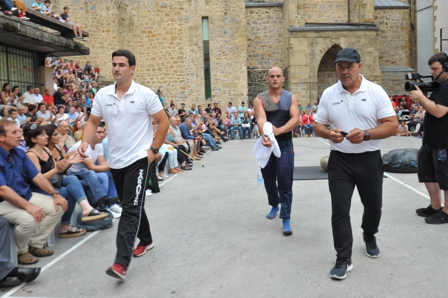 El zarauztarra logra su quinta victoria en la Trinidad con 15 alzadas. Los dos primeros de la pasada edición, Urra y Kortaberri, cerraron esta vez la clasificación.
