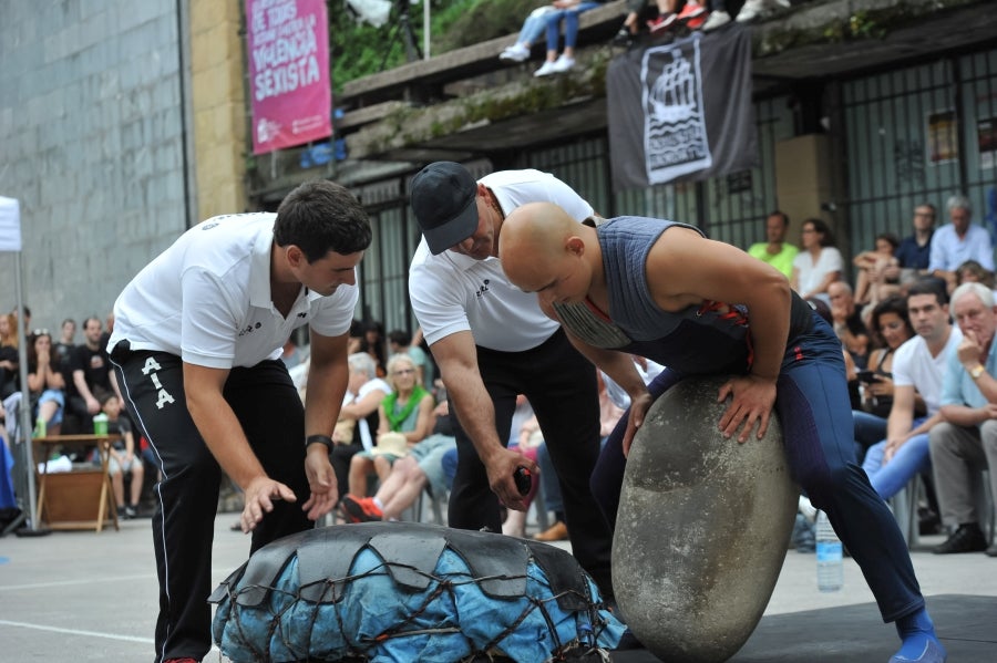 El zarauztarra logra su quinta victoria en la Trinidad con 15 alzadas. Los dos primeros de la pasada edición, Urra y Kortaberri, cerraron esta vez la clasificación.