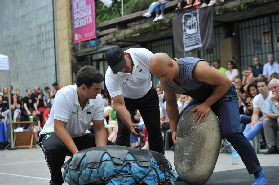 El zarauztarra logra su quinta victoria en la Trinidad con 15 alzadas. Los dos primeros de la pasada edición, Urra y Kortaberri, cerraron esta vez la clasificación.
