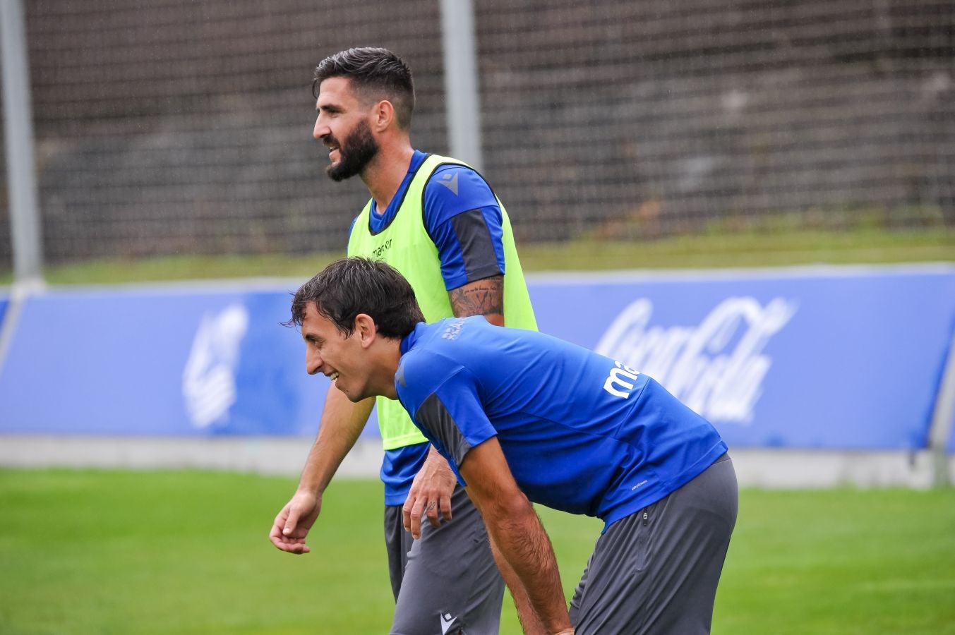 Solo diez jugadores de campo han saltado a las instalaciones del Jose Luis Orbegozo. El técnico oriotarra ha querido dar descanso a muchos de sus futbolistas tras los dos últimos partidos de pretemporada y citó en el entrenamiento de hoy a los que no participaron en la final de la Euskal Herriko Txapelketa.