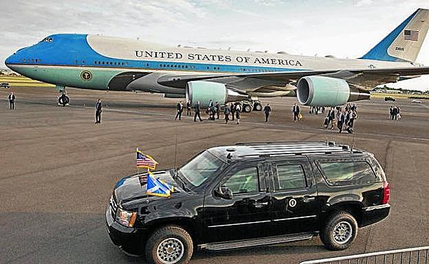 El Air Force One, avión del presidente de Estados Unidos