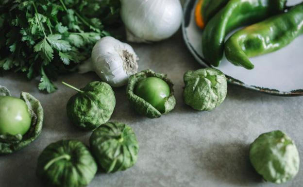 Tomates verdes mexicanos