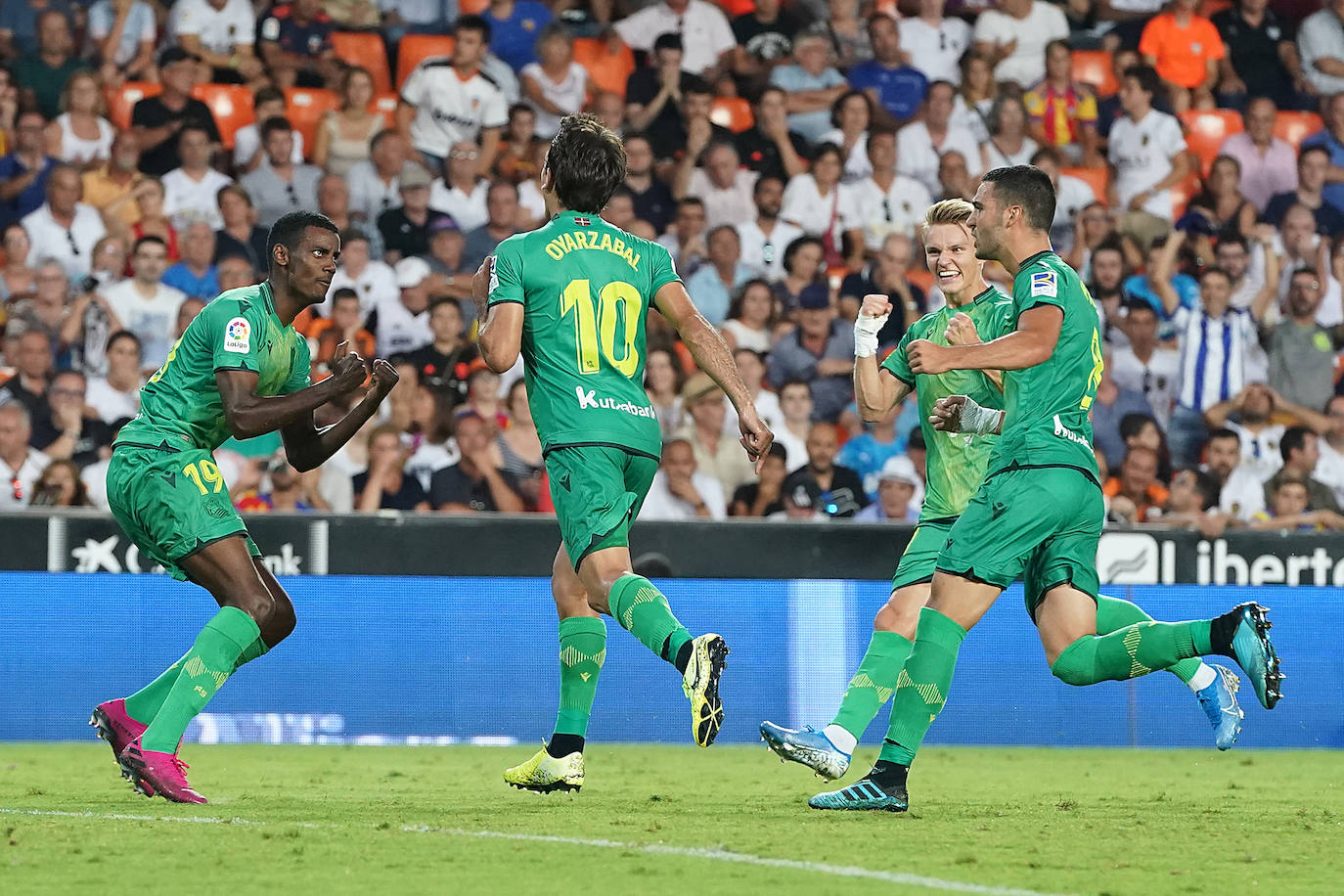 Fotos: Las mejores imágenes del Valencia - Real Sociedad