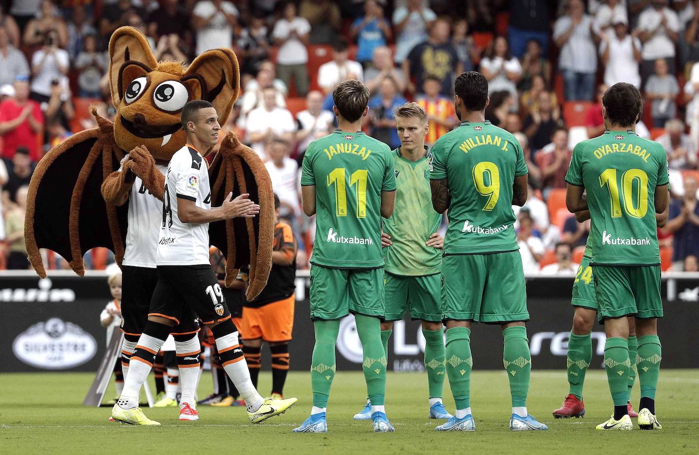 Fotos: Las mejores imágenes del Valencia - Real Sociedad