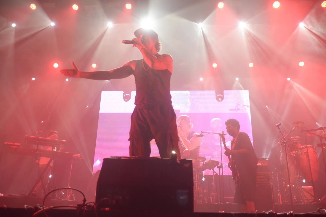 Fotos: Macaco cerró con éxito los conciertos de Sagüés