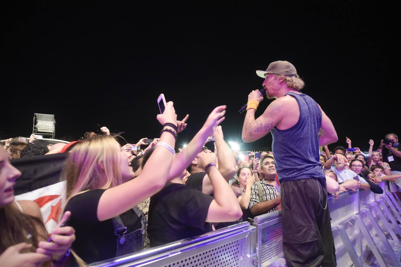 Fotos: Macaco cerró con éxito los conciertos de Sagüés