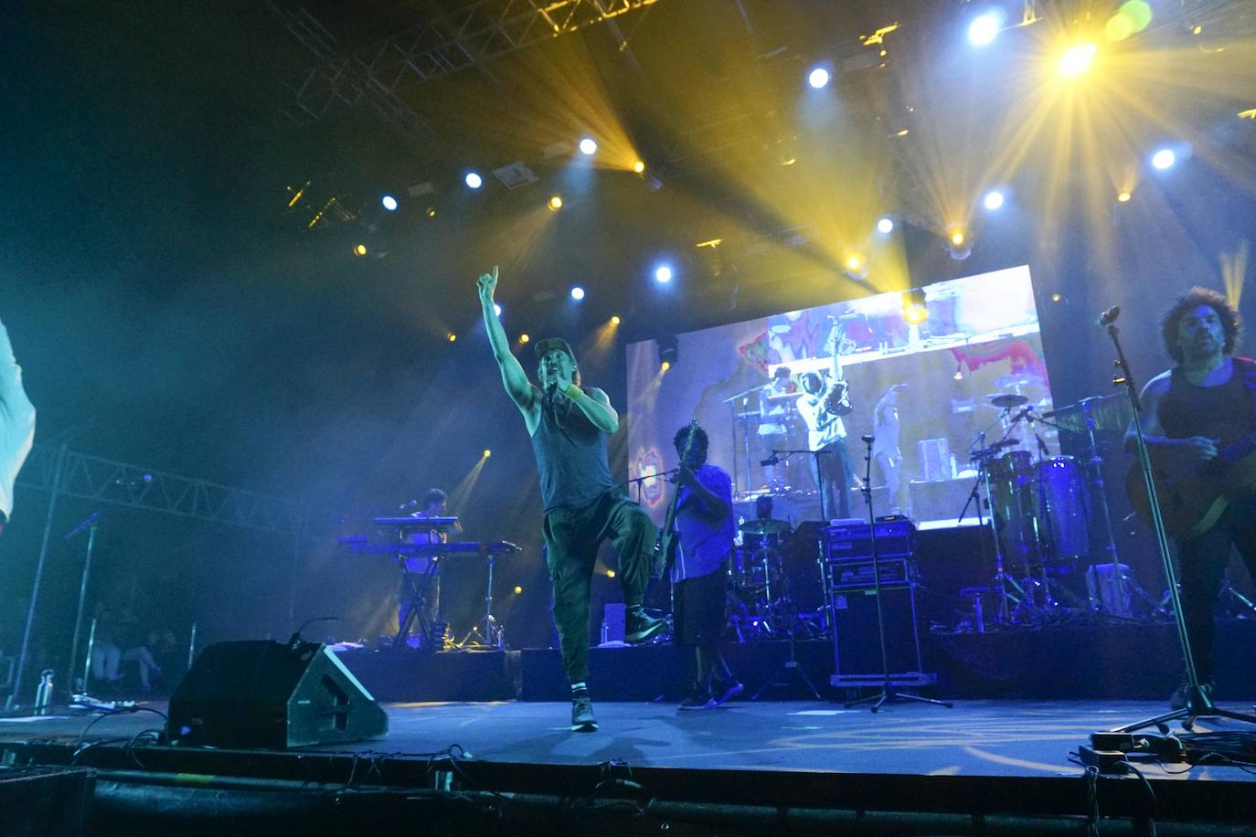 Fotos: Macaco cerró con éxito los conciertos de Sagüés