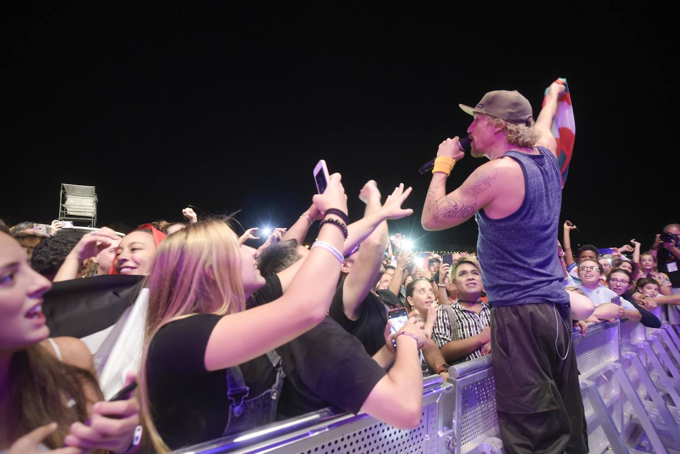 Fotos: Macaco cerró con éxito los conciertos de Sagüés