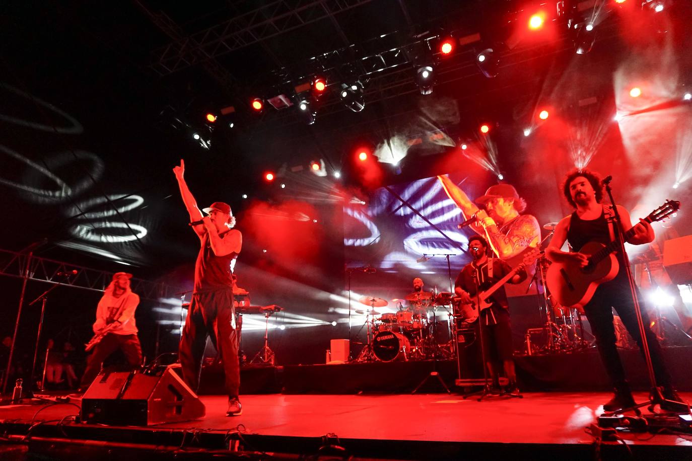 Fotos: Macaco cerró con éxito los conciertos de Sagüés