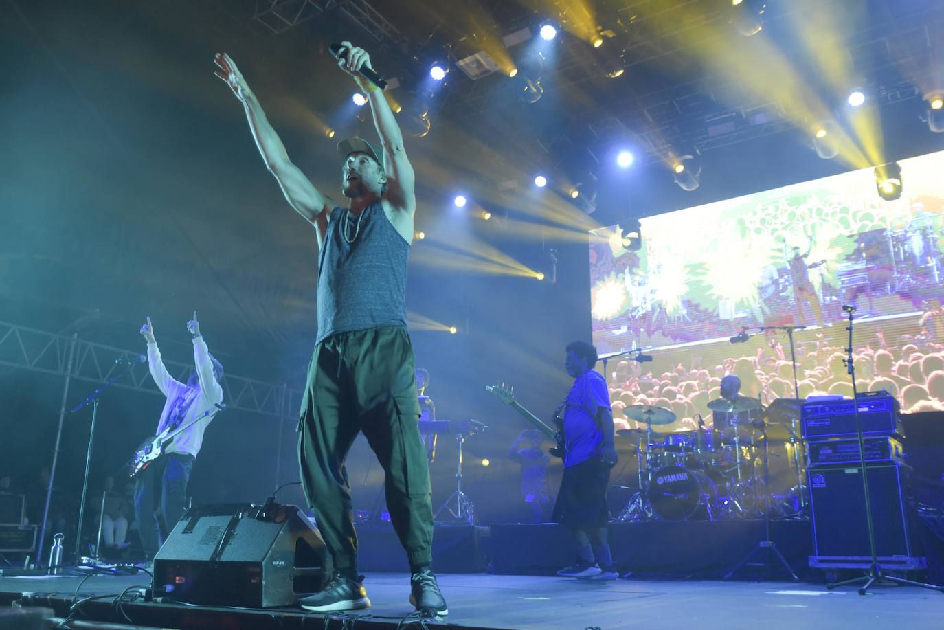 Fotos: Macaco cerró con éxito los conciertos de Sagüés