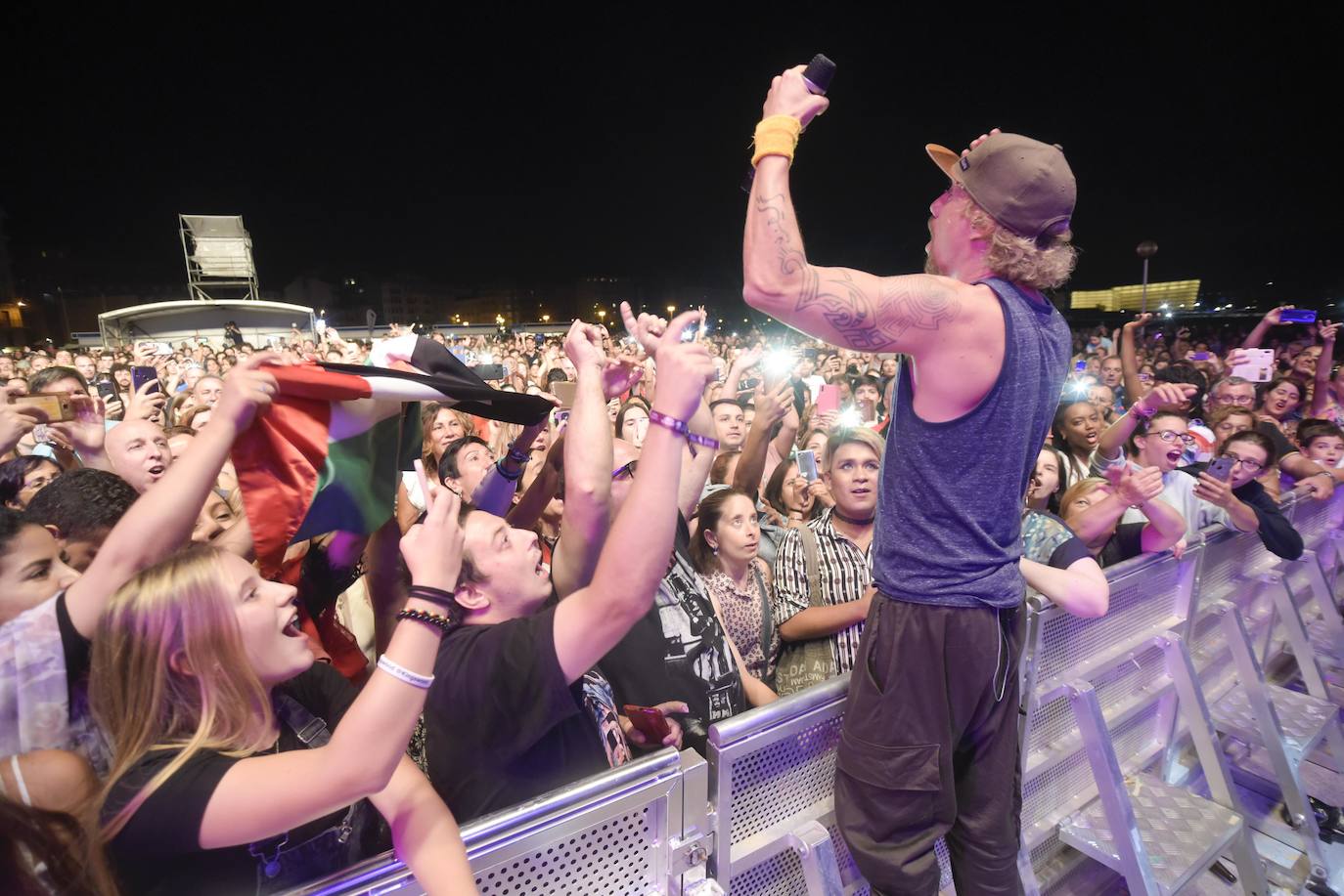 Fotos: Macaco cerró con éxito los conciertos de Sagüés