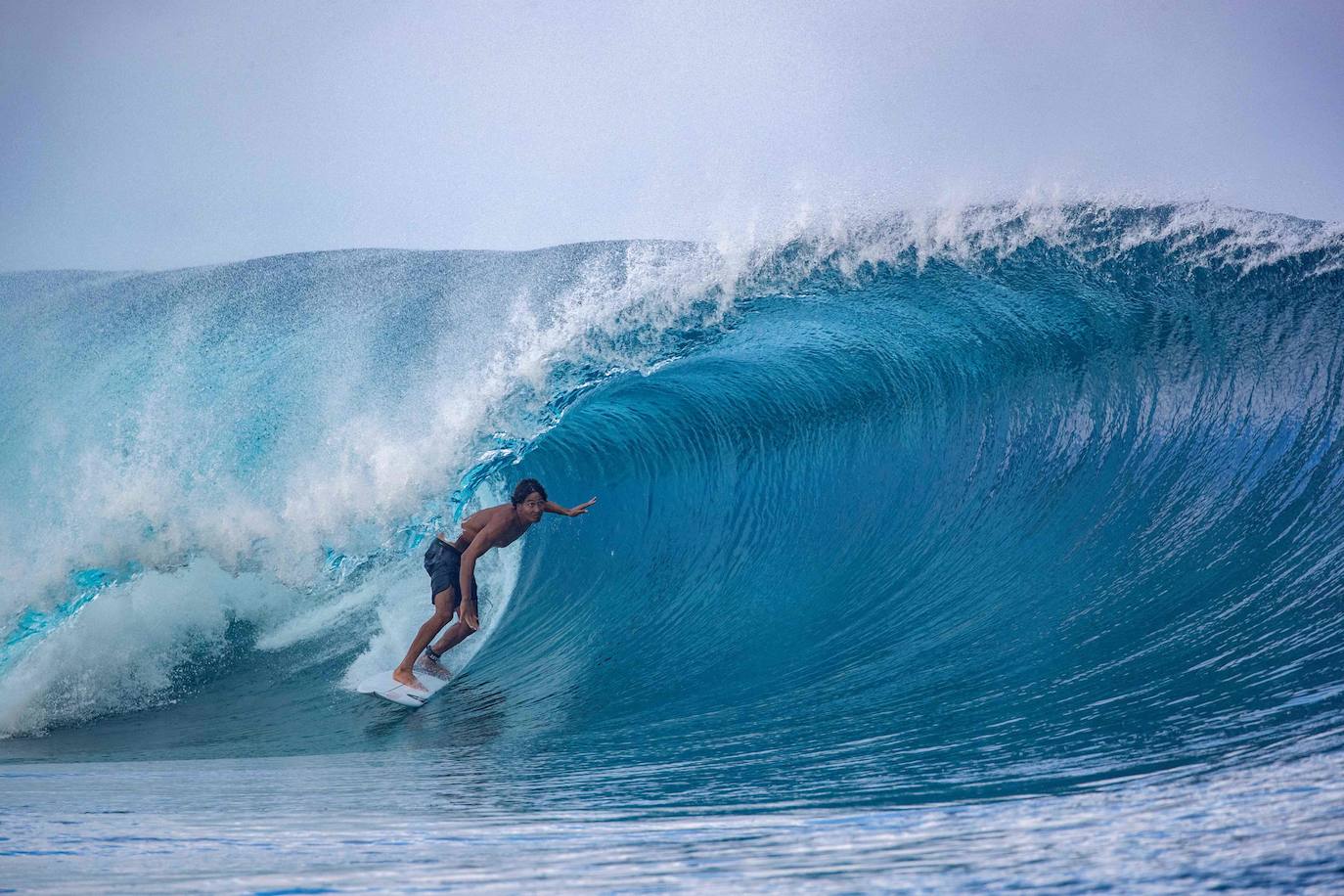 Fotos: Tahití, el paraíso de los surfistas