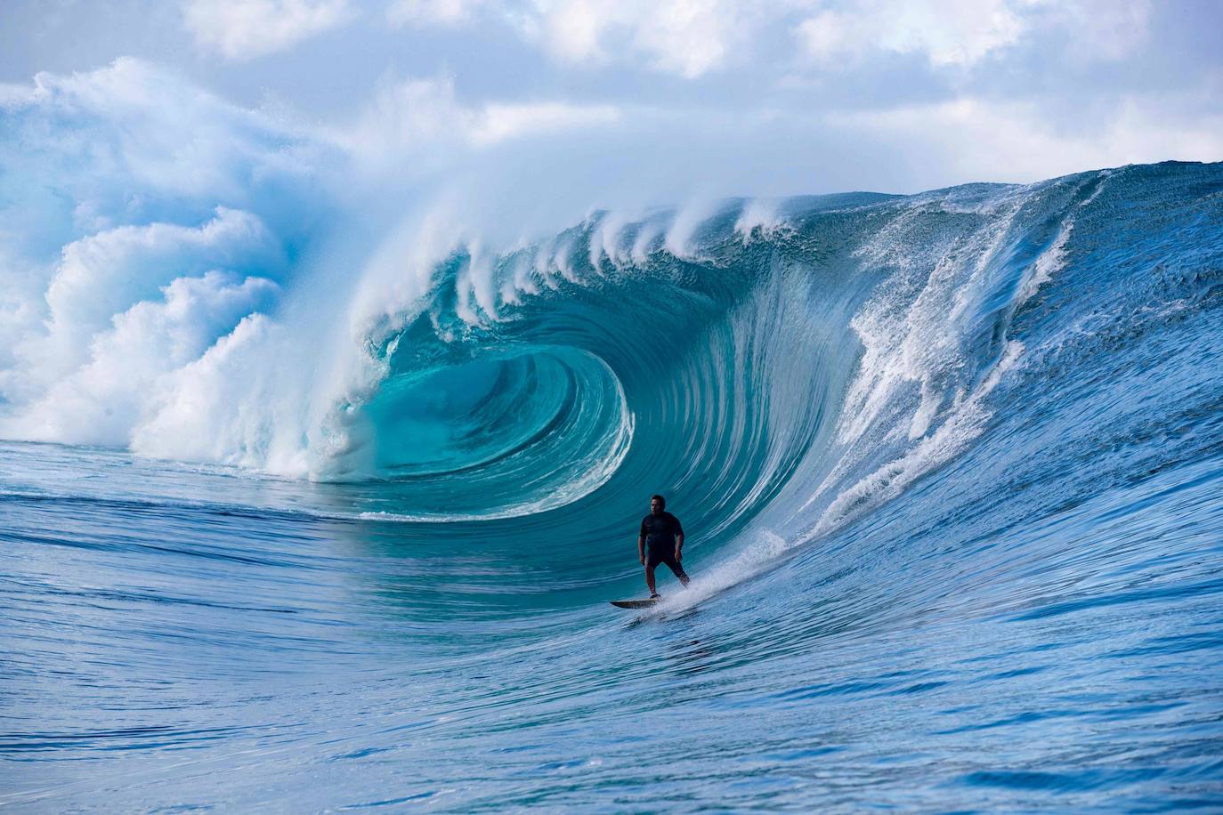 Fotos: Tahití, el paraíso de los surfistas