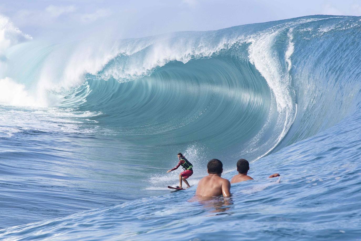 Fotos: Tahití, el paraíso de los surfistas