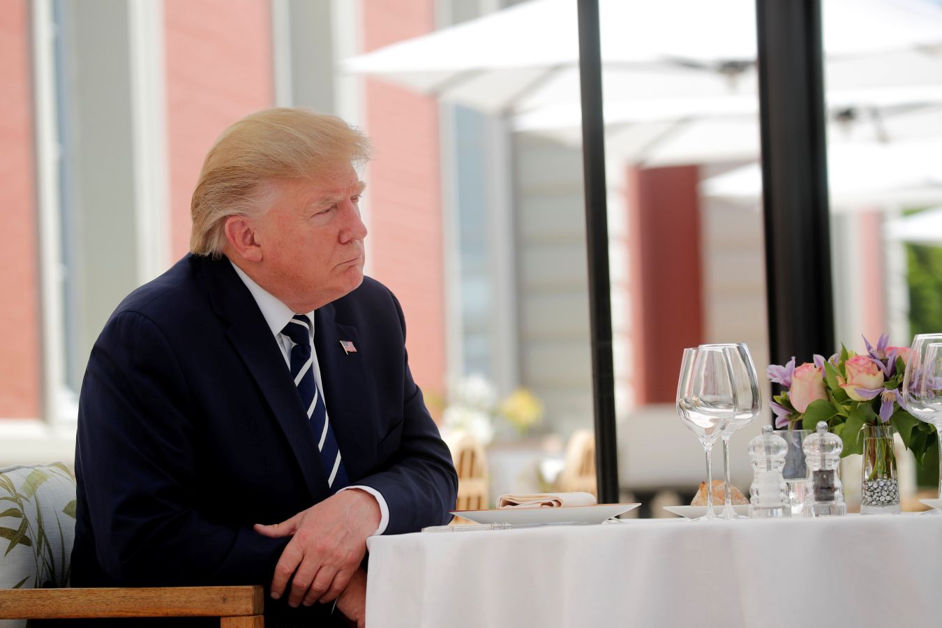 Donald y Melania Trump han llegado este sábado a Francia. 