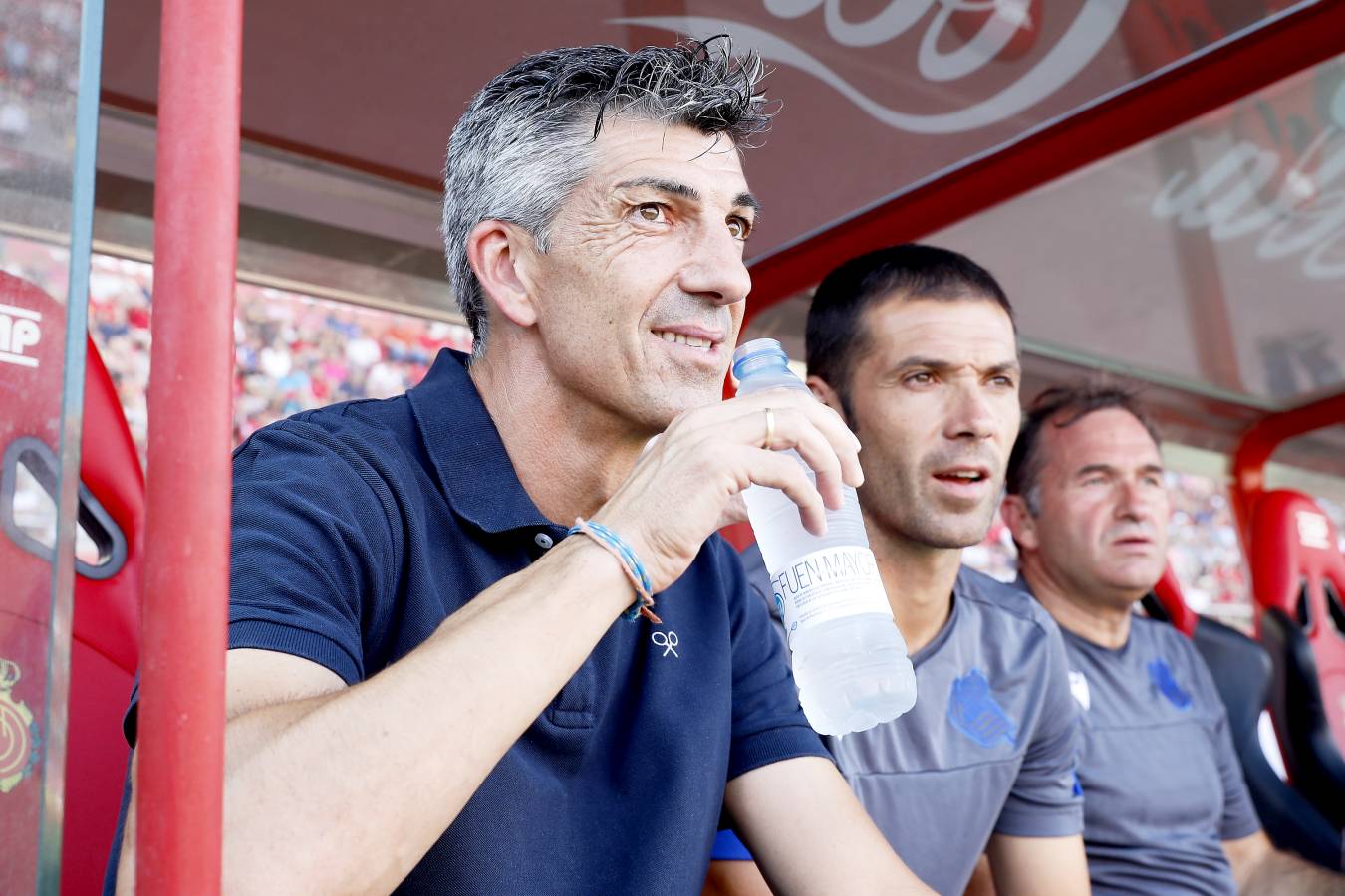 El recién ascendido Mallorca y la Real Sociedad se miden en Son Moix. 