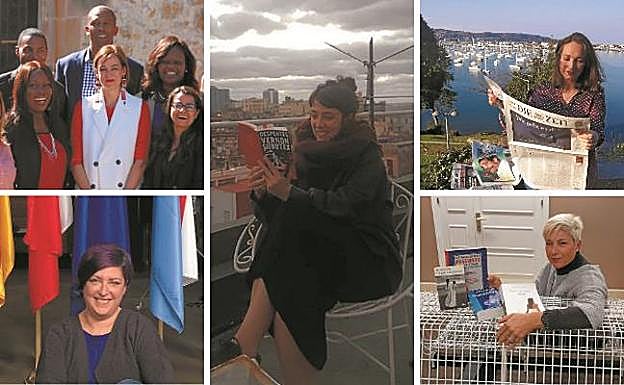 Las políglotas de la política