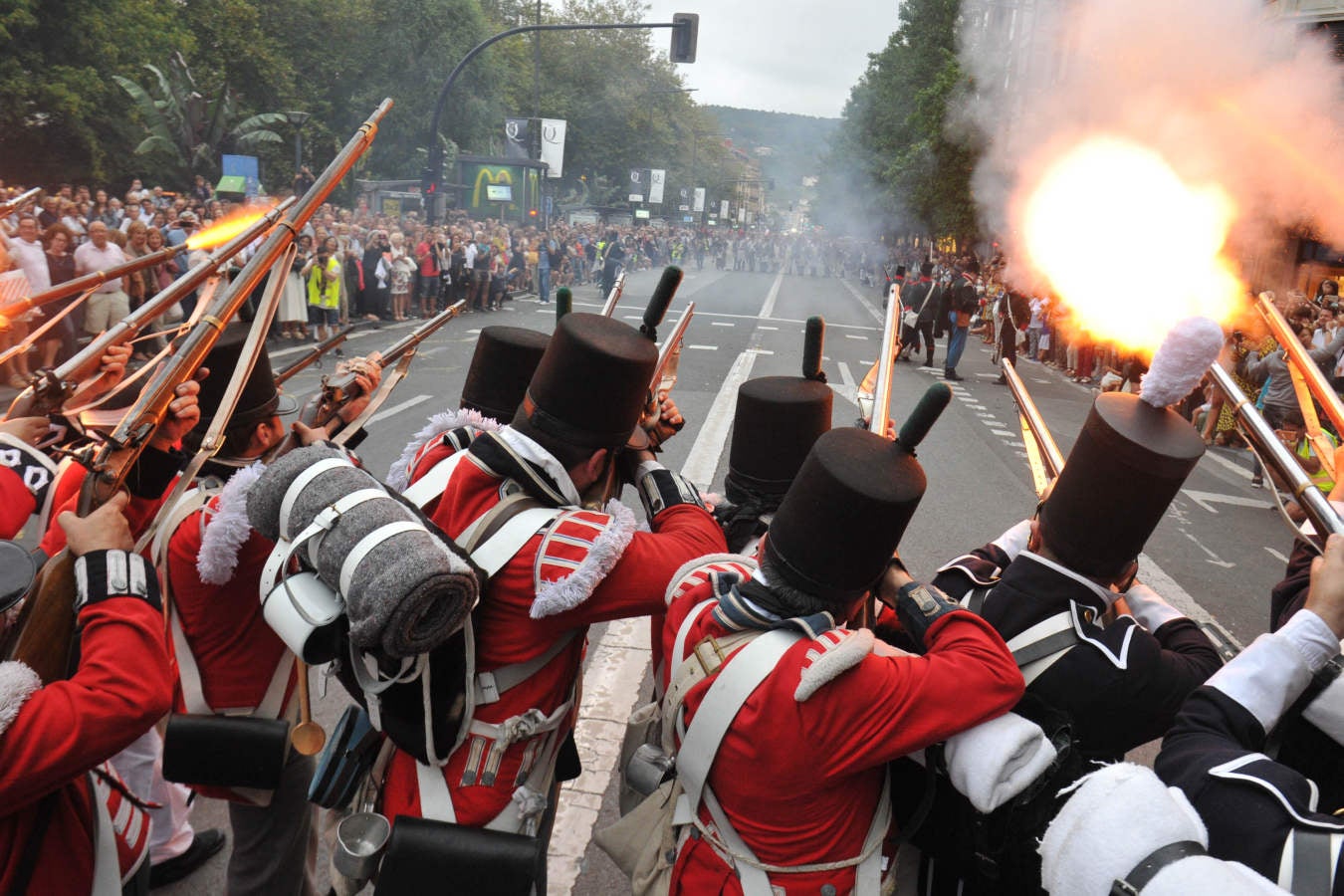 Fotos: Donostia revive el 31 de agosto de 1813