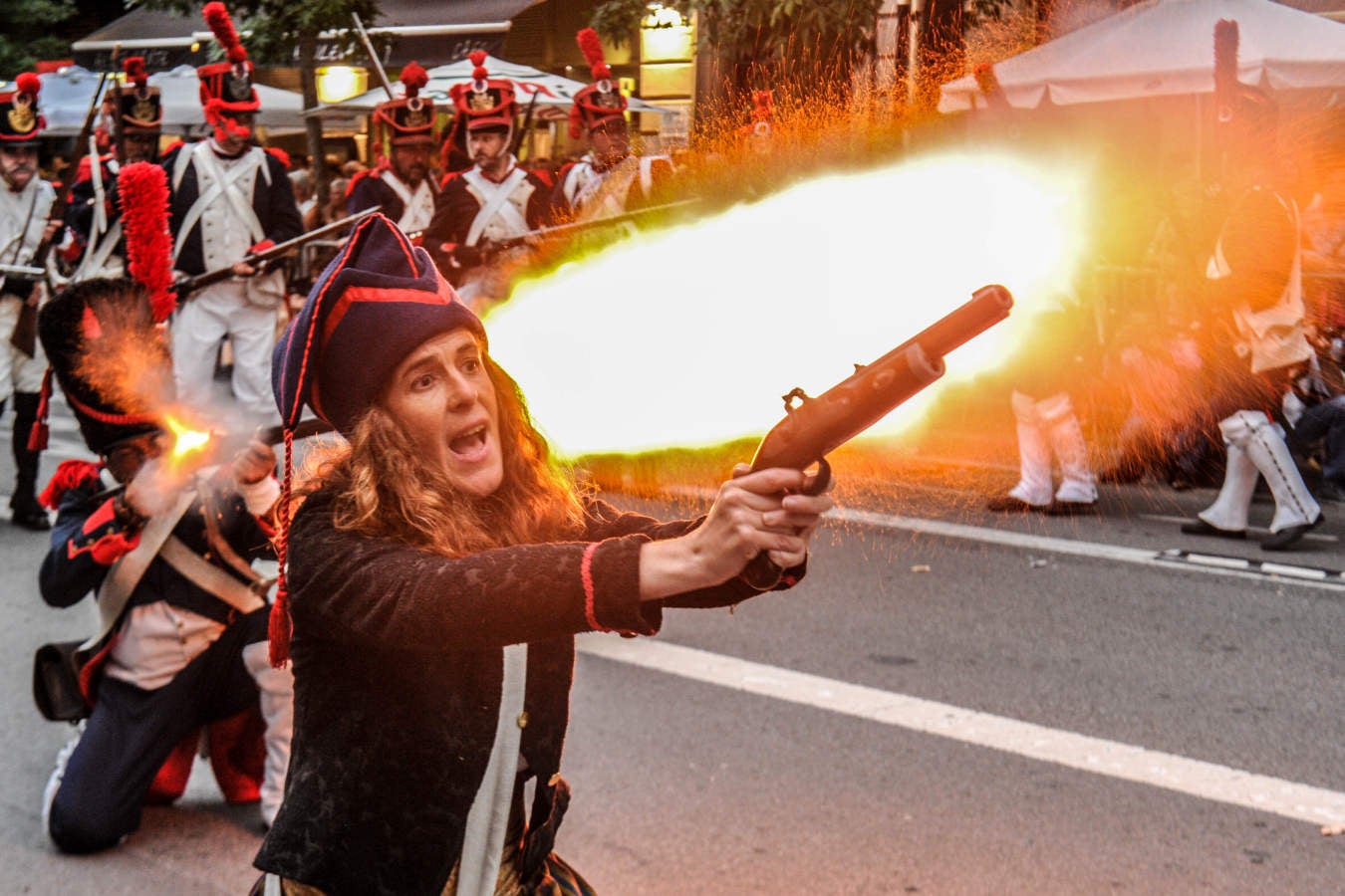 Fotos: Donostia revive el 31 de agosto de 1813