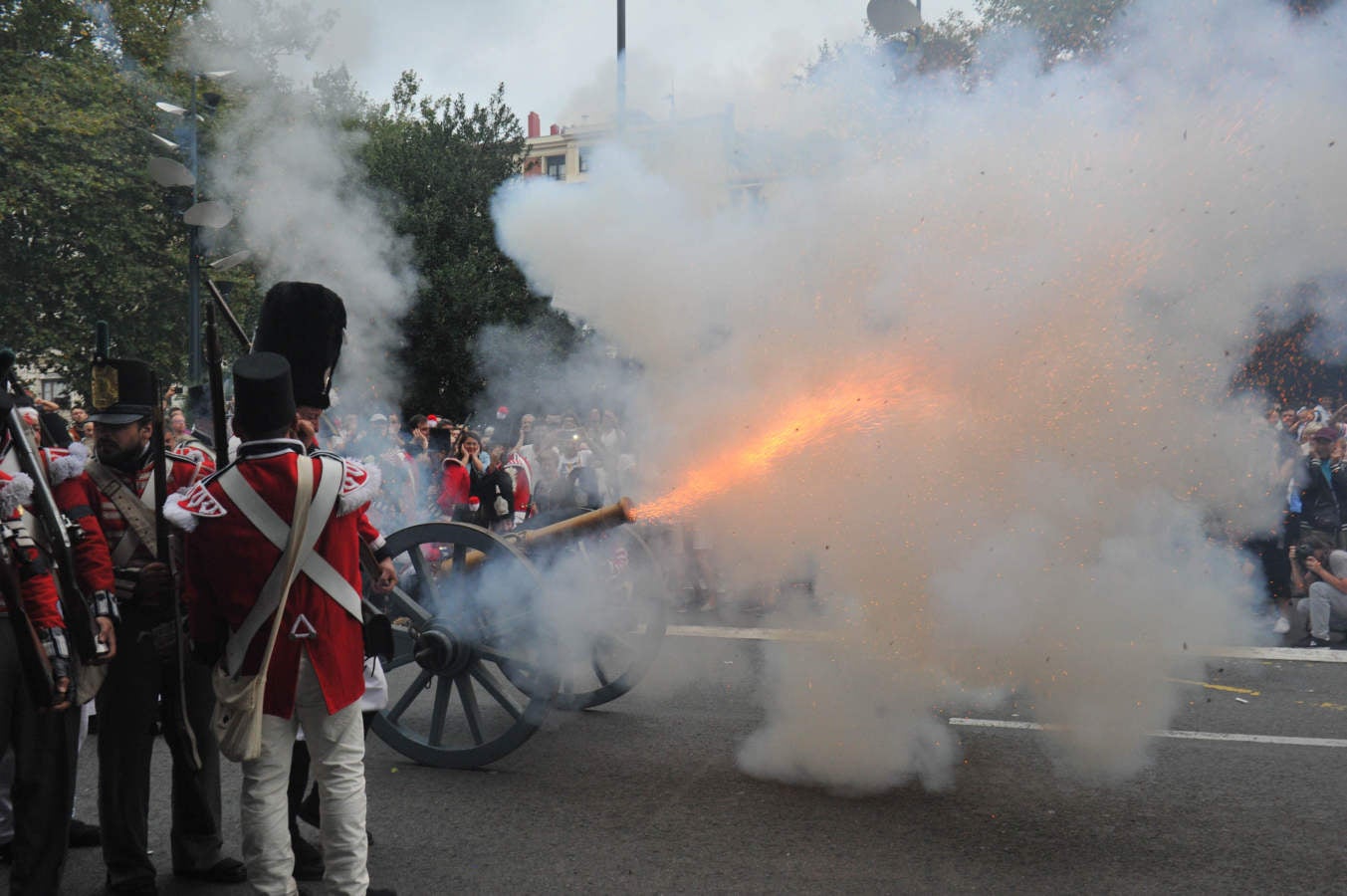Fotos: Donostia revive el 31 de agosto de 1813