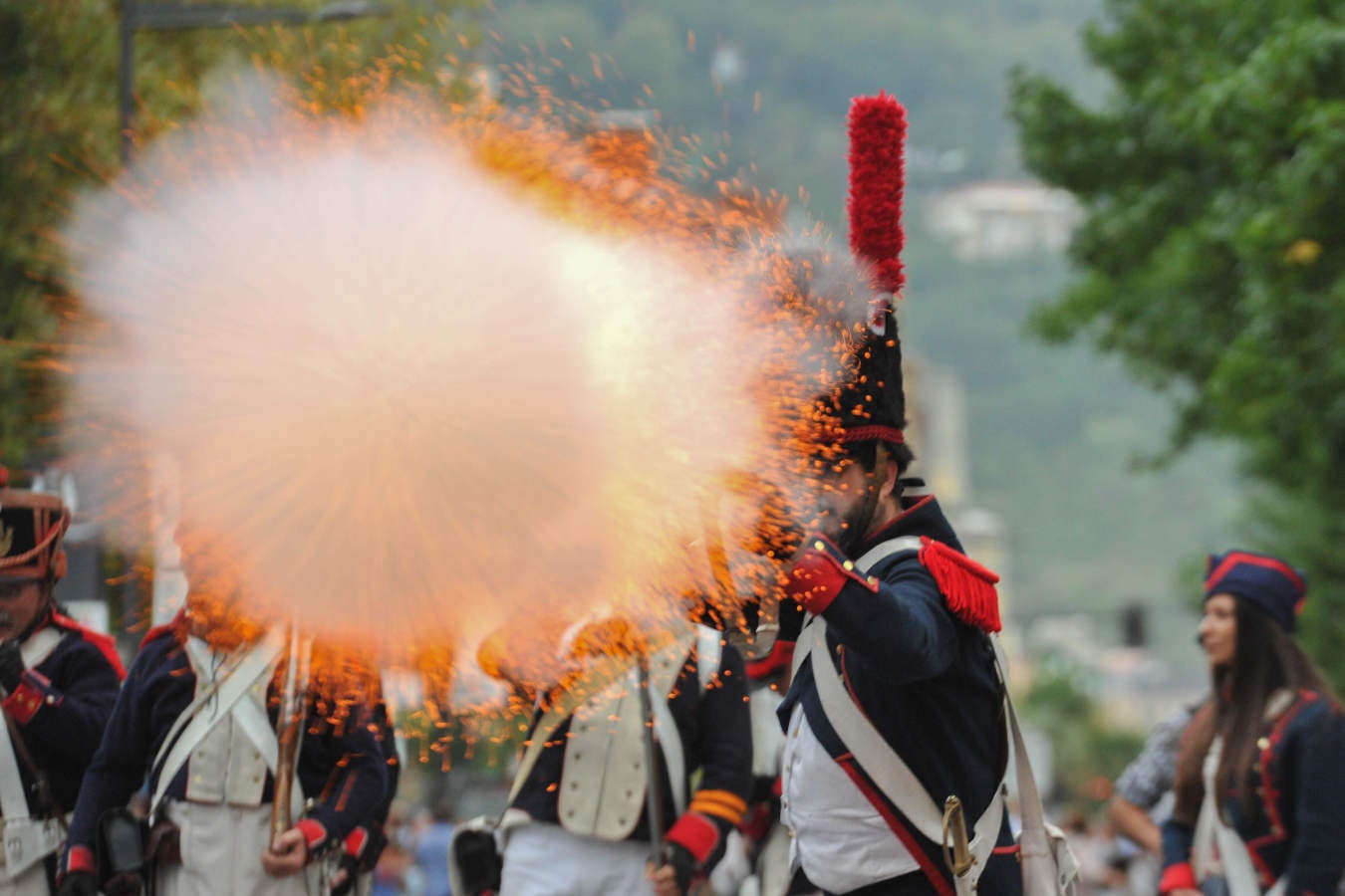 Fotos: Donostia revive el 31 de agosto de 1813