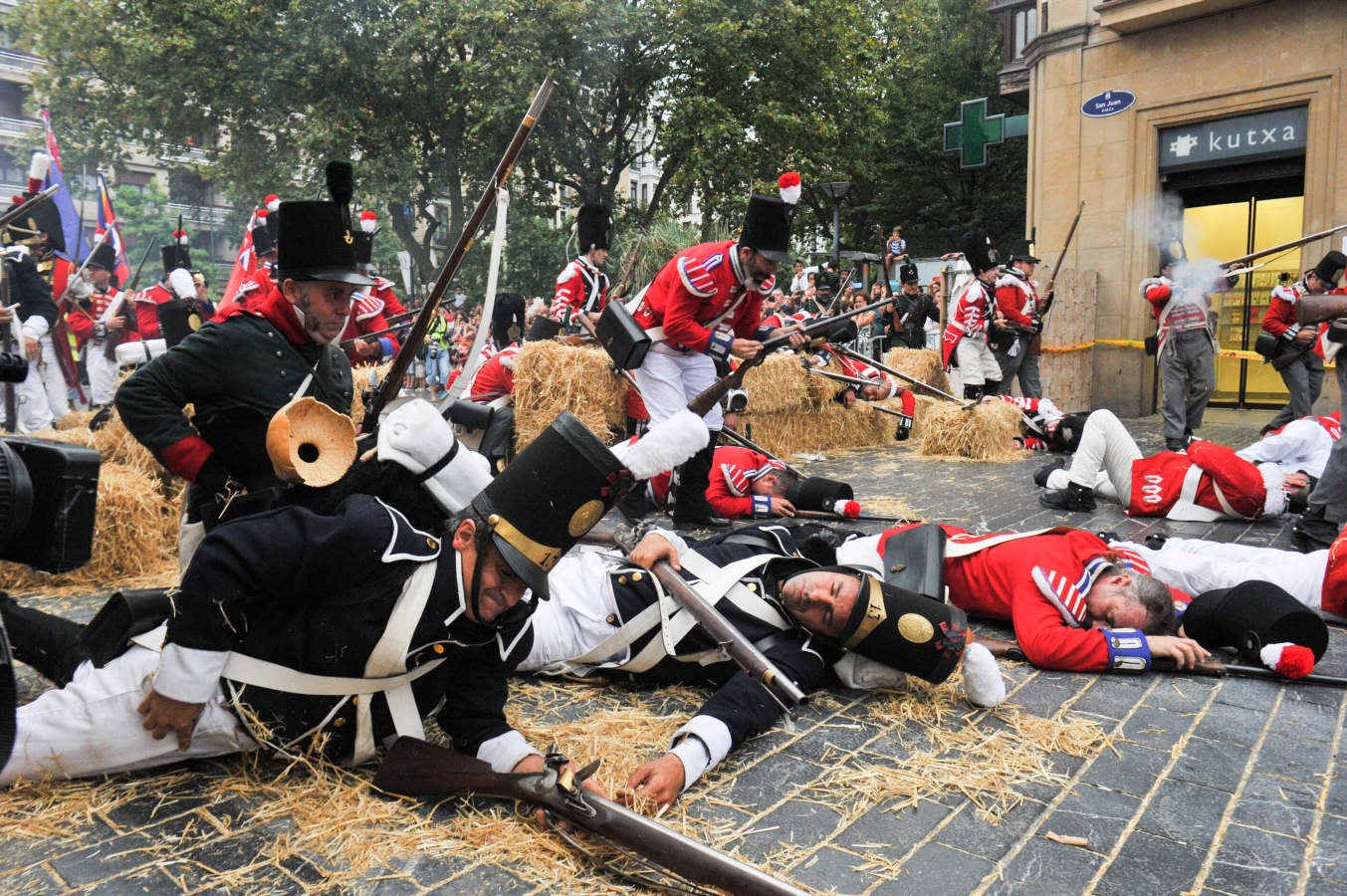Fotos: Donostia revive el 31 de agosto de 1813