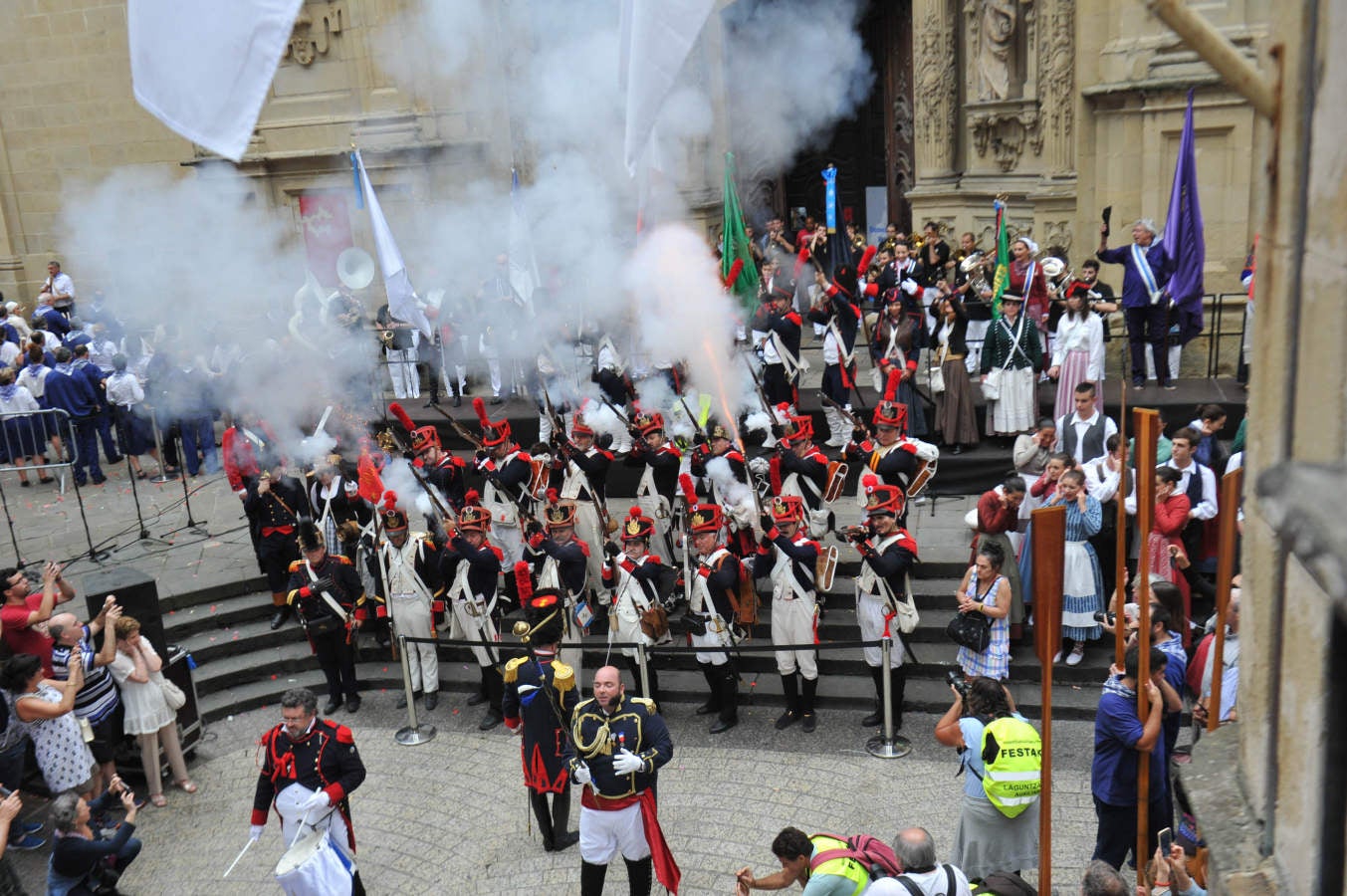 Fotos: Donostia revive el 31 de agosto de 1813