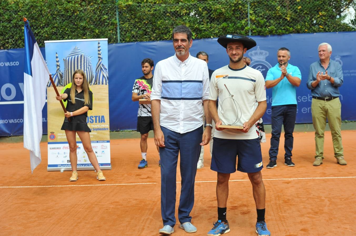 Javier Barranco se ha llevado su segunda txapela en el Concurso Internacional de tenis ciudad de San Sebastián ITF world tennis tour 2019. 